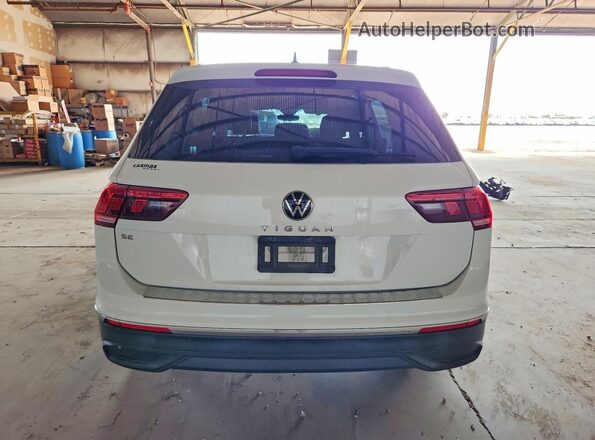 3VV3B7AX4NM057934 2022 VOLKSWAGEN TIGUAN White უკანა ხედი