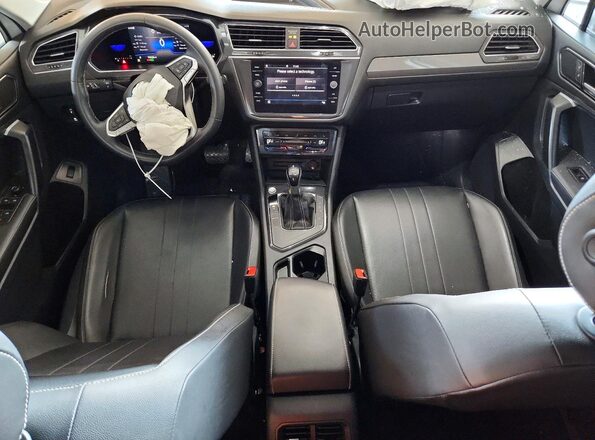 3VV3B7AX4NM057934 2022 VOLKSWAGEN TIGUAN White წინა პანელის ხედი