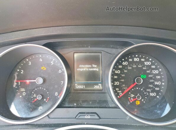 3VV3B7AX5KM035226 2019 VOLKSWAGEN TIGUAN Black Vista del cuadro de instrumentos