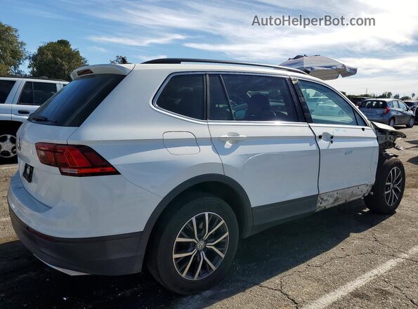 3VV3B7AX5KM177110 2019 VOLKSWAGEN TIGUAN Белый Задняя правая четверть