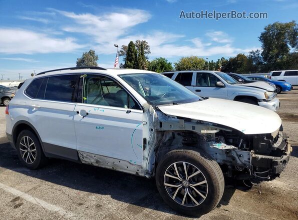 3VV3B7AX5KM177110 2019 VOLKSWAGEN TIGUAN Белый Передняя правая четверть