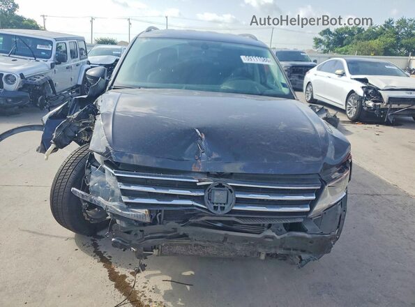 3VV3B7AX5LM074187 2020 VOLKSWAGEN TIGUAN Black Front view