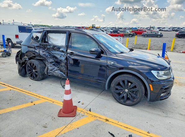 3VV3B7AX5LM116809 2020 VOLKSWAGEN TIGUAN Black წინა მარჯვენა