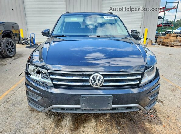3VV3B7AX5MM004173 2021 VOLKSWAGEN TIGUAN Black Front view