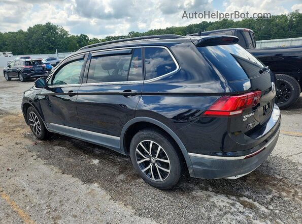 3VV3B7AX5MM004173 2021 VOLKSWAGEN TIGUAN Black Rear left