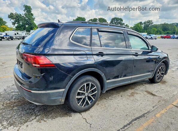 3VV3B7AX5MM004173 2021 VOLKSWAGEN TIGUAN Black Rear right