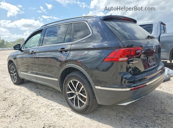3VV3B7AX5MM037691 2021 VOLKSWAGEN TIGUAN Black უკანა მარცხენა
