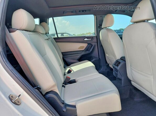 3VV3B7AX5MM051400 2021 VOLKSWAGEN TIGUAN Белый Вид задней части салона
