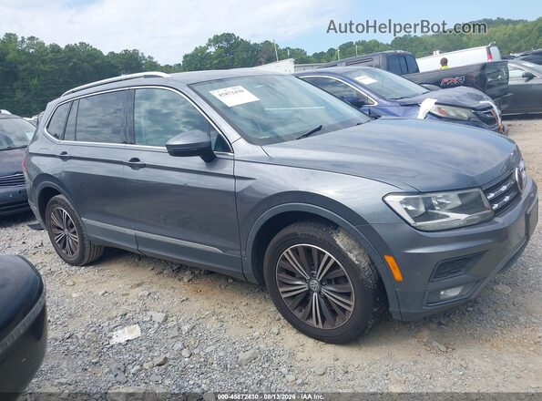 3VV3B7AX6JM014626 2018 VOLKSWAGEN TIGUAN Gray Vista interior trasera