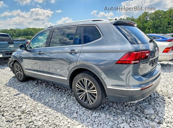 3VV3B7AX6JM017008 2018 VOLKSWAGEN TIGUAN Gray Задня ліва чверть