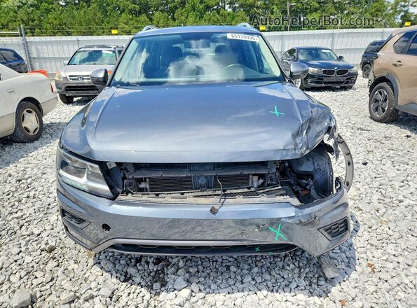 3VV3B7AX6JM017008 2018 VOLKSWAGEN TIGUAN Gray Вид спереду