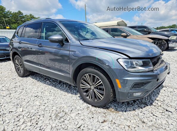 3VV3B7AX6JM017008 2018 VOLKSWAGEN TIGUAN Gray Передня права чверть