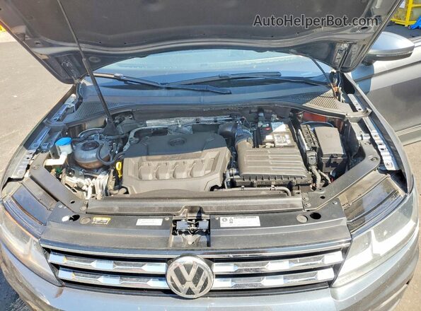 3VV3B7AX6JM131767 2018 VOLKSWAGEN TIGUAN Gray Սալոնի հետևի տեսք