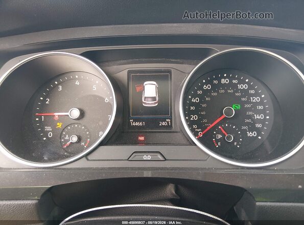 3VV3B7AX6KM041830 2019 VOLKSWAGEN TIGUAN White Հետևի նստատեղերի տեսք