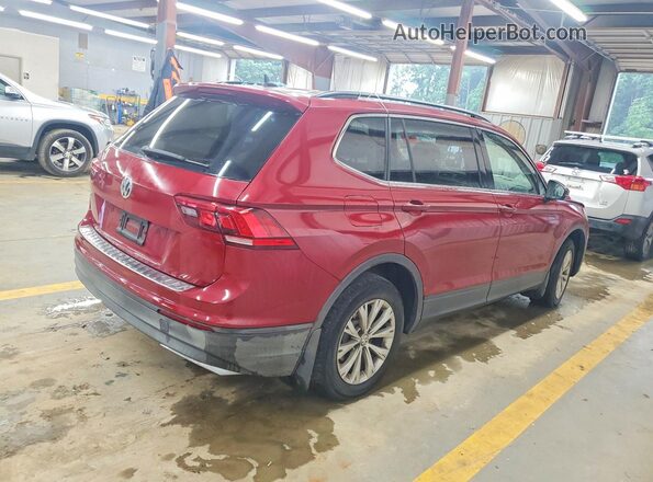 3VV3B7AX6KM044940 2019 VOLKSWAGEN TIGUAN Бордовый Задняя правая четверть