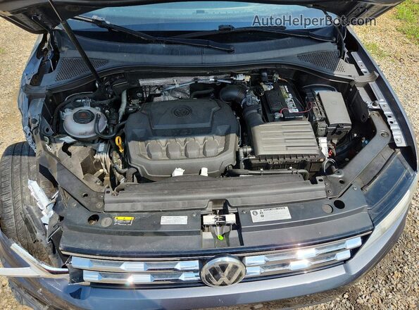 3VV3B7AX6LM038251 2020 VOLKSWAGEN TIGUAN Gray Vista del compartimento del motor
