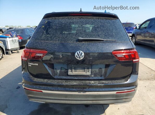 3VV3B7AX6LM064607 2020 VOLKSWAGEN TIGUAN Black უკანა ხედი