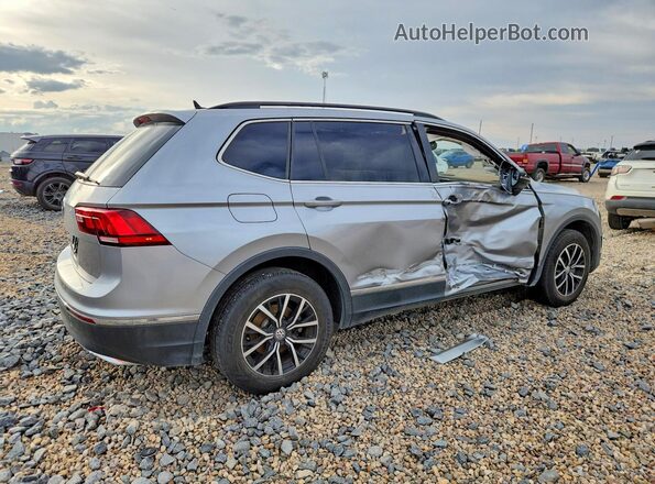 3VV3B7AX6MM033407 2021 VOLKSWAGEN TIGUAN Серебряный Задняя правая четверть