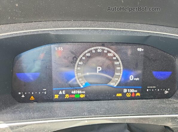 3VV3B7AX6NM176326 2022 VOLKSWAGEN TIGUAN White ხელსაწყოთა პანელის ხედი
