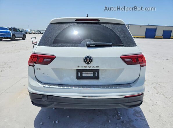 3VV3B7AX6NM176326 2022 VOLKSWAGEN TIGUAN White უკანა ხედი