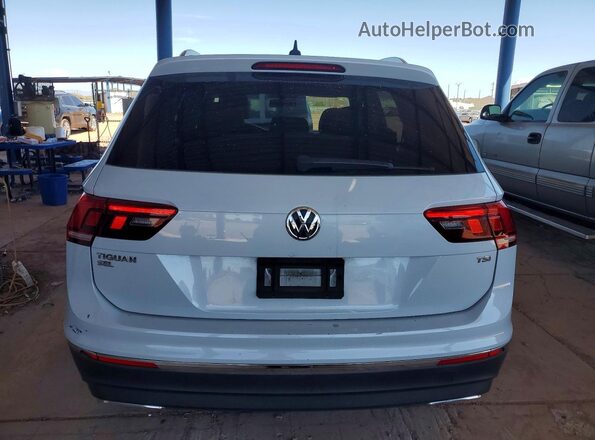 3VV3B7AX7JM026445 2018 VOLKSWAGEN TIGUAN Silver Вид ззаду