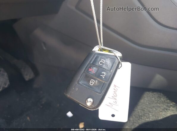 3VV3B7AX7KM016211 2019 VOLKSWAGEN TIGUAN Blue Առջևի վահանակի տեսք