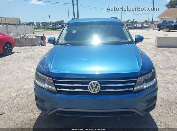 3VV3B7AX7KM016211 2019 VOLKSWAGEN TIGUAN Blue Սարքավորումների վահանակի տեսք