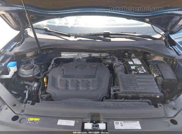 3VV3B7AX7KM016211 2019 VOLKSWAGEN TIGUAN Blue Հետևի տեսք