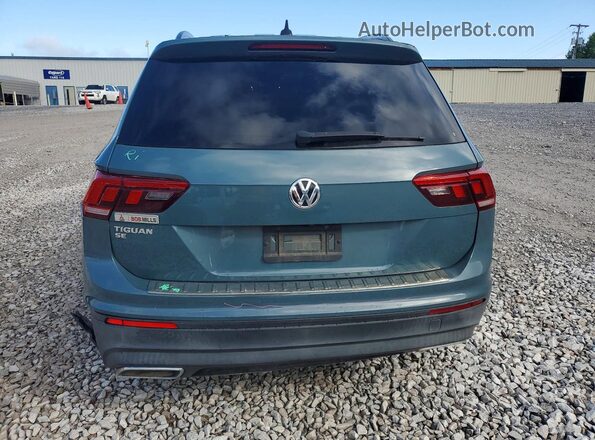 3VV3B7AX7KM164570 2019 VOLKSWAGEN TIGUAN Green Հետևի տեսք