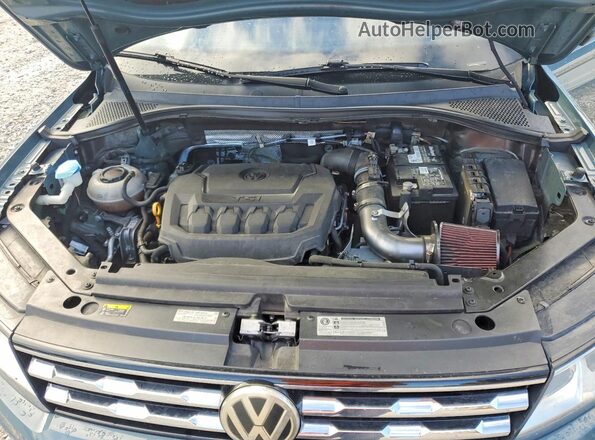 3VV3B7AX7KM164570 2019 VOLKSWAGEN TIGUAN Green Շարժիչի բաժամունքի տեսք