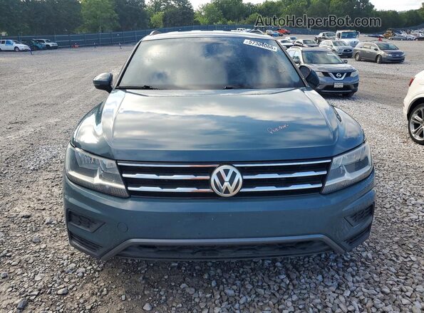3VV3B7AX7KM164570 2019 VOLKSWAGEN TIGUAN Green Դիմացի տեսք