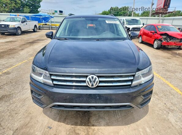 3VV3B7AX7LM068052 2020 VOLKSWAGEN TIGUAN Black წინა ხედი