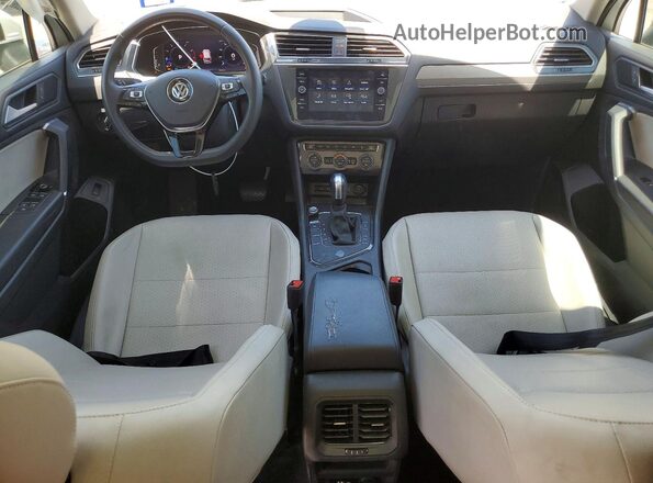 3VV3B7AX7LM130839 2020 VOLKSWAGEN TIGUAN White Dashboard view