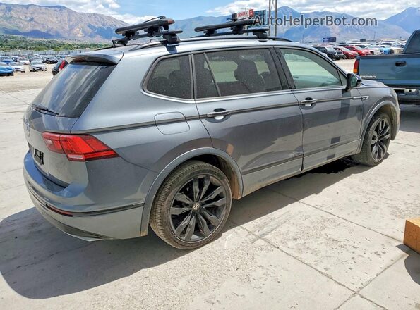 3VV3B7AX7MM154818 2021 VOLKSWAGEN TIGUAN Gray Trasero derecho