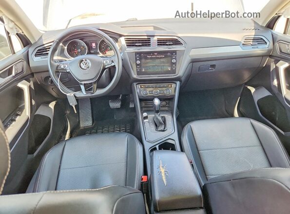 3VV3B7AX7MM158562 2021 VOLKSWAGEN TIGUAN Charcoal Вид панелі приладів