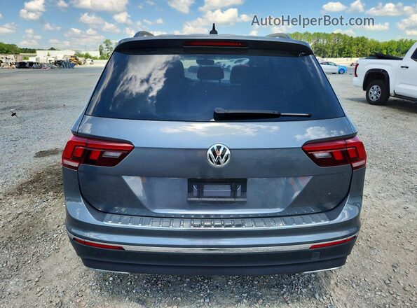 3VV3B7AX7MM158562 2021 VOLKSWAGEN TIGUAN Charcoal Вид ззаду