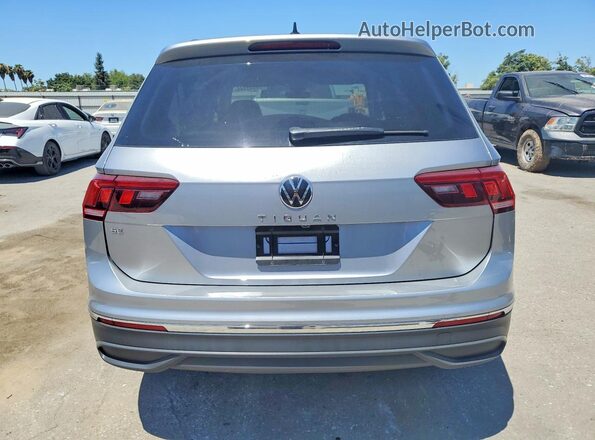 3VV3B7AX7RM134382 2024 VOLKSWAGEN TIGUAN Silver უკანა ხედი