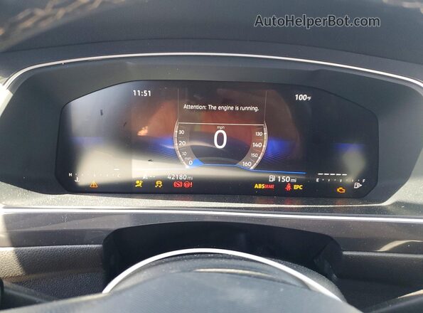 3VV3B7AX7RM134382 2024 VOLKSWAGEN TIGUAN Silver ხელსაწყოთა პანელის ხედი