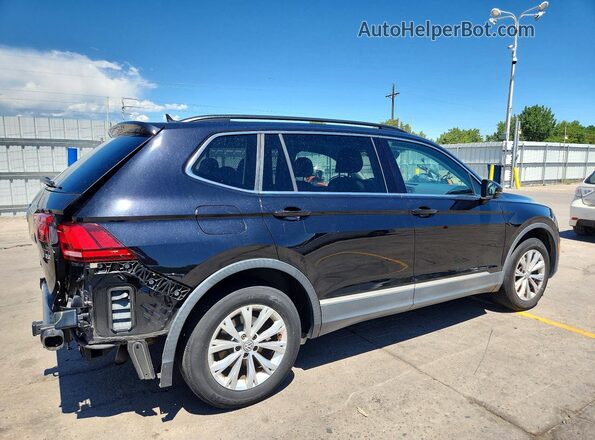3VV3B7AX8JM020735 2018 VOLKSWAGEN TIGUAN Black Задня права чверть