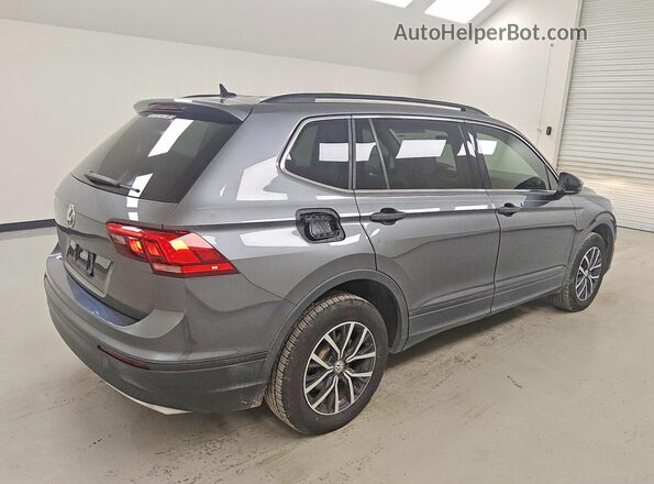 3VV3B7AX8KM178834 2019 VOLKSWAGEN TIGUAN Gray Trasero derecho