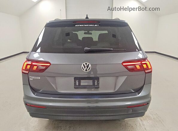 3VV3B7AX8KM178834 2019 VOLKSWAGEN TIGUAN Gray Vista trasera