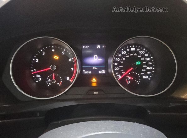 3VV3B7AX8KM178834 2019 VOLKSWAGEN TIGUAN Gray 