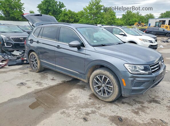 3VV3B7AX8LM069114 2020 VOLKSWAGEN TIGUAN Серый Передняя правая четверть