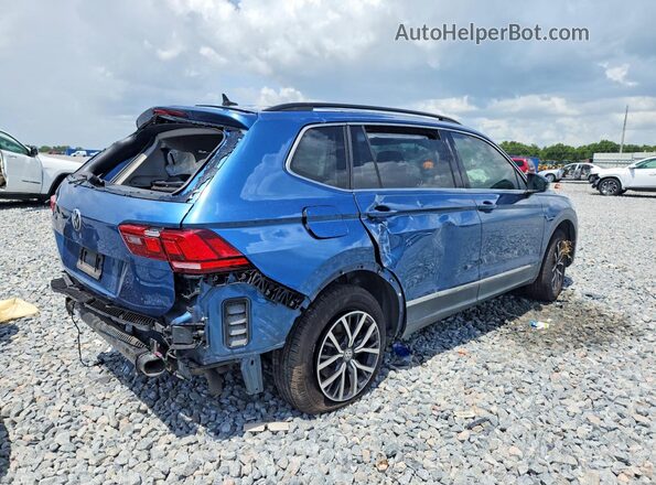 3VV3B7AX8LM115704 2020 VOLKSWAGEN TIGUAN Blue Rear right