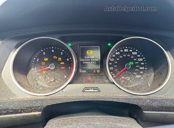 3VV3B7AX8MM085475 2021 VOLKSWAGEN TIGUAN Black Սարքավորումների վահանակի տեսք