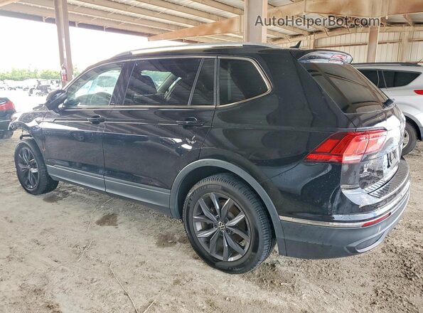 3VV3B7AX8NM094419 2022 VOLKSWAGEN TIGUAN Black Tył lewy