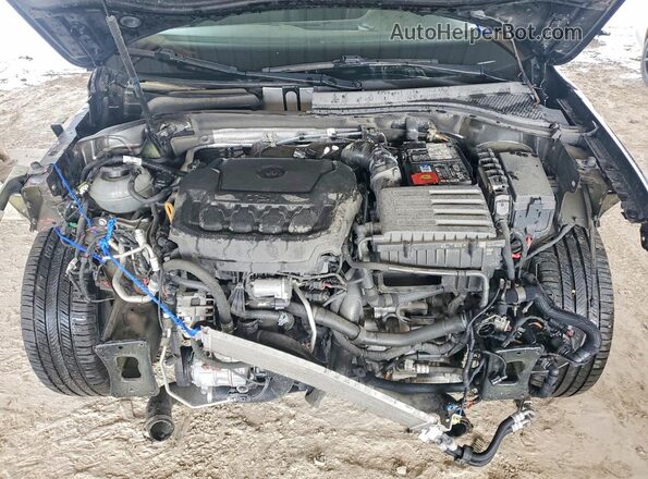 3VV3B7AX8NM094419 2022 VOLKSWAGEN TIGUAN Black Widok komory silnika