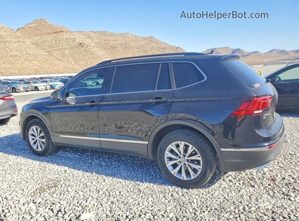 3VV3B7AX9JM023143 2018 VOLKSWAGEN TIGUAN Black უკანა მარცხენა