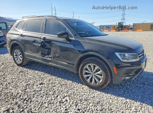 3VV3B7AX9JM023143 2018 VOLKSWAGEN TIGUAN Black წინა მარჯვენა