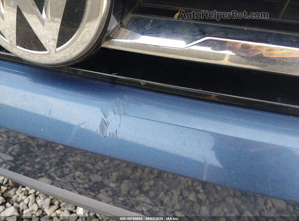 3VV3B7AX9JM166397 2018 VOLKSWAGEN TIGUAN Blue Vista frontal